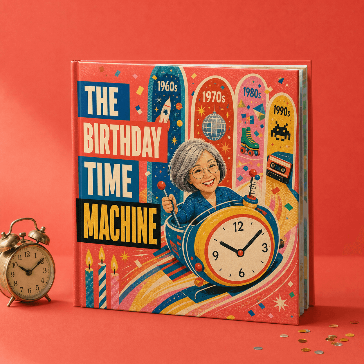 The Birthday Time Machine paperback product photo