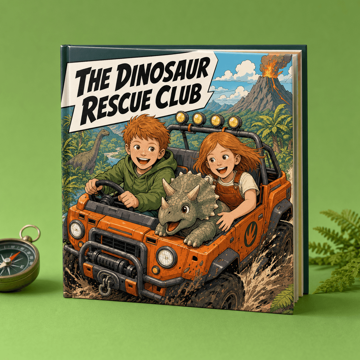 The Dinosaur Rescue Club paperback product photo