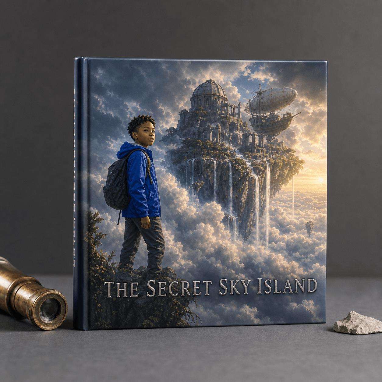 The Secret Sky Island paperback product photo