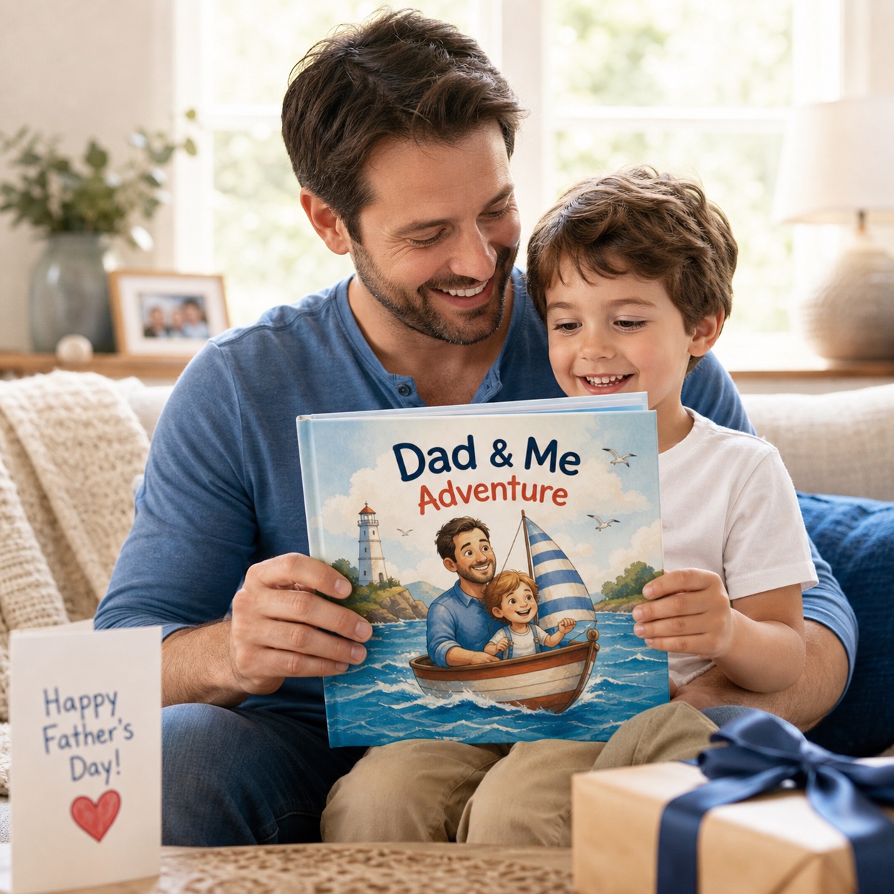 Personalized Father's Day Printed Book paperback product photo