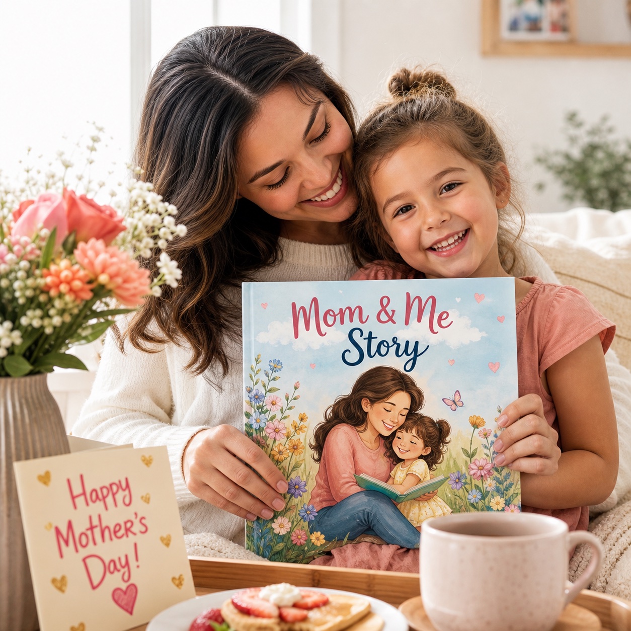 Personalized Mother's Day Printed Book paperback product photo